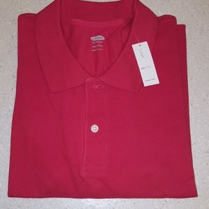 XXL men's old navy red polo